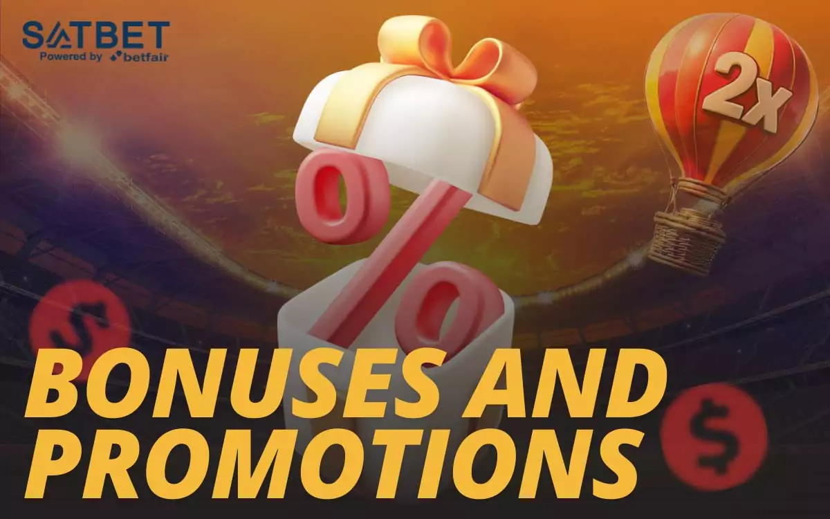 Satbet constantly offers attractive bonuses