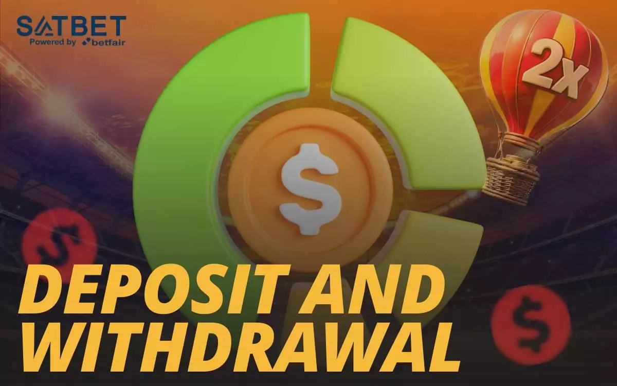 Satbet offers a variety of secure and convenient payment methods